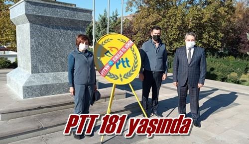 PTT 181 yaşında 