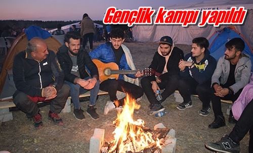 Gençlik kampı yapıldı