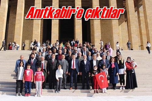 Anıtkabir’e çıktılar