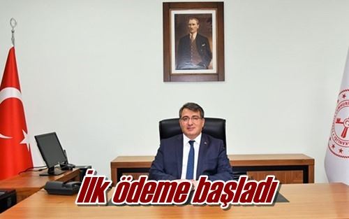 İlk ödeme başladı