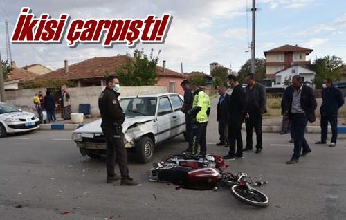 İkisi çarpıştı!