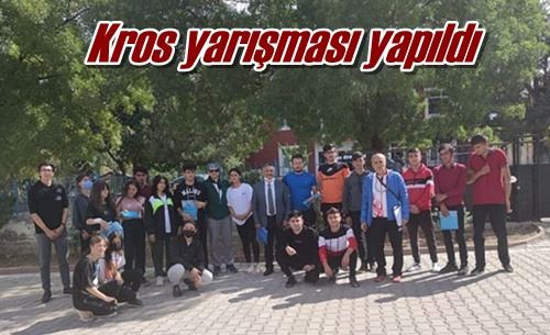Kros yarışması yapıldı