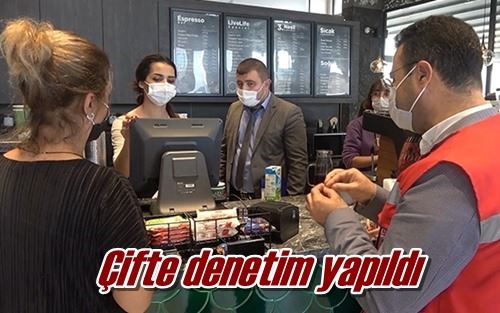 Çifte denetim yapıldı