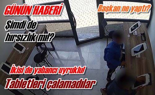 Şimdi de hırsızlık mı?