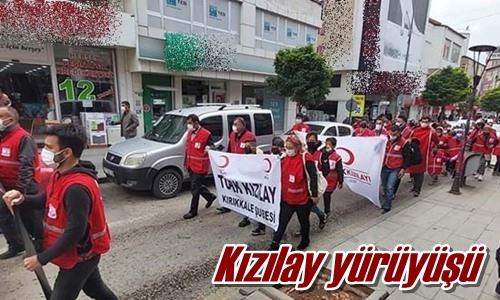 Kızılay yürüyüşü