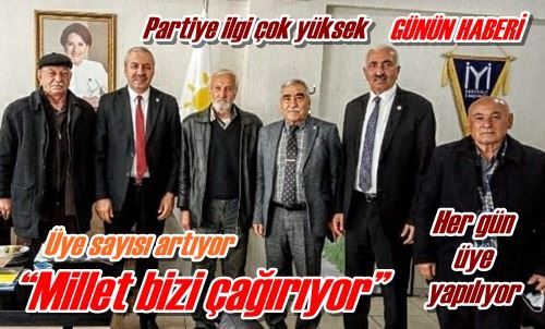 Üye sayısı artıyor