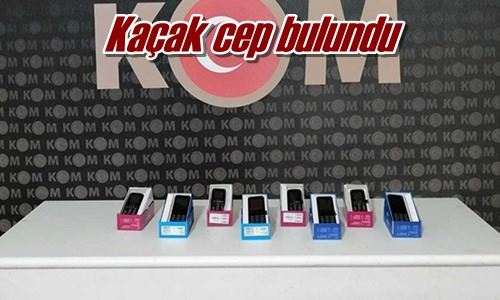 Kaçak cep bulundu