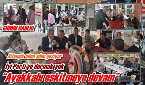 “Ayakkabı eskitmeye devam”
