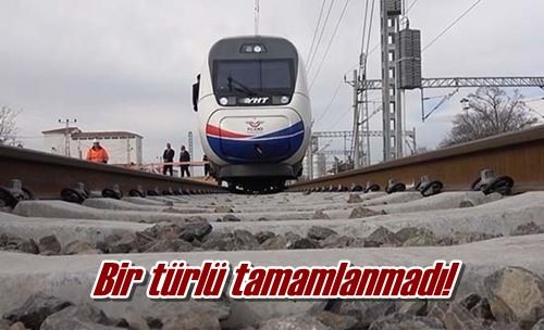 Bir türlü tamamlanmadı!