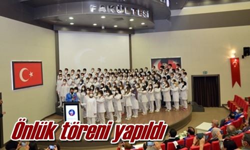 Önlük töreni yapıldı