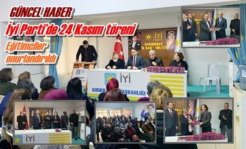 İyi Parti’de 24 Kasım töreni