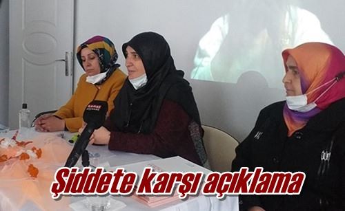 Şiddete karşı açıklama