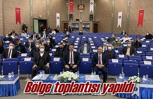 Bölge toplantısı yapıldı