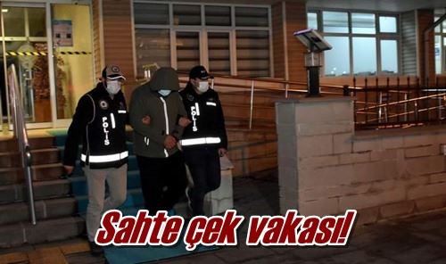 Sahte çek vakası!