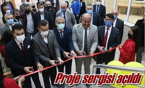 Proje sergisi açıldı