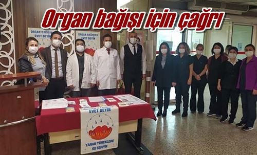 Organ bağışı için çağrı