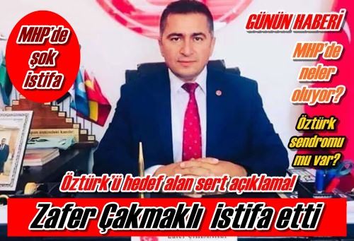 MHP’de şok istifa!