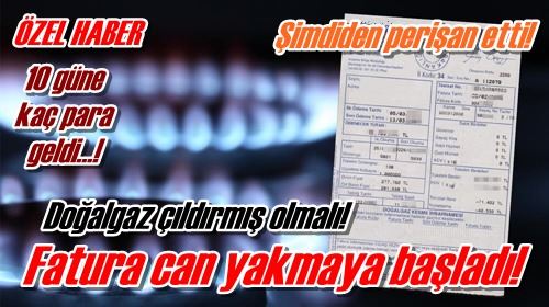 Fatura can yakmaya başladı!