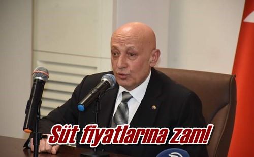 Süt fiyatlarına zam!