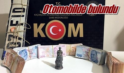 Otomobilde bulundu