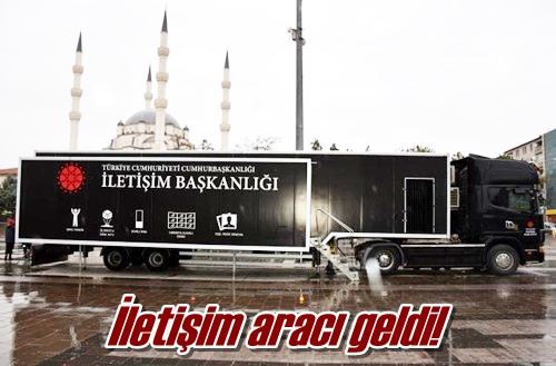 İletişim aracı geldi!