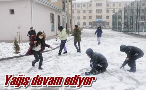 Yağış devam ediyor