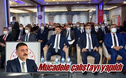 Mücadele çalıştayı yapıldı