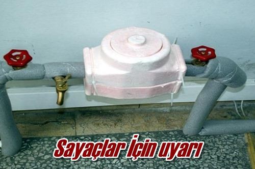 Sayaçlar İçin uyarı