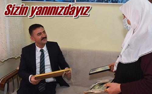 Sizin yanınızdayız