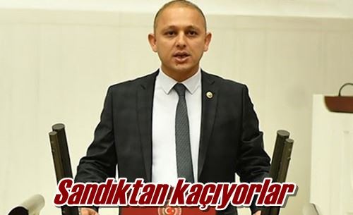 Sandıktan kaçıyorlar