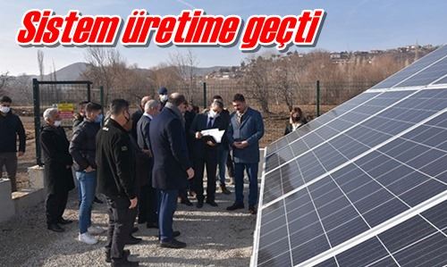 Sistem üretime geçti