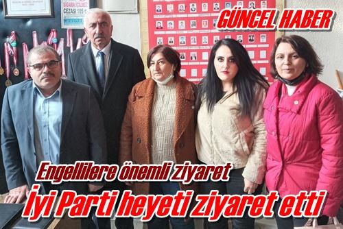 Engellilere önemli ziyaret