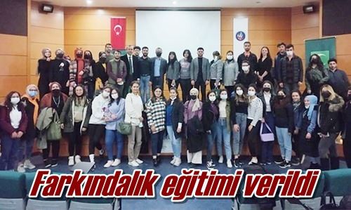 Farkındalık eğitimi verildi