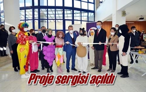 Proje sergisi açıldı