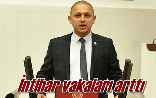 İntihar vakaları arttı