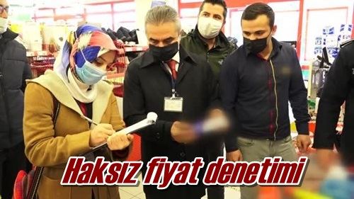 Haksız fiyat denetimi