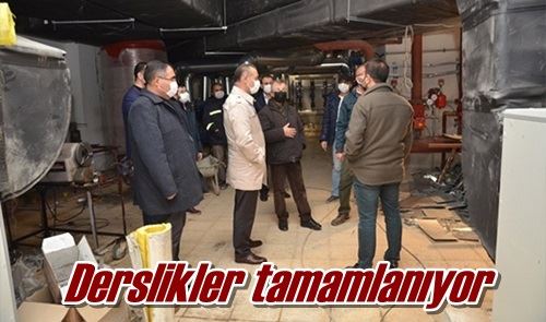 Derslikler tamamlanıyor