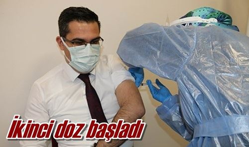 İkinci doz başladı
