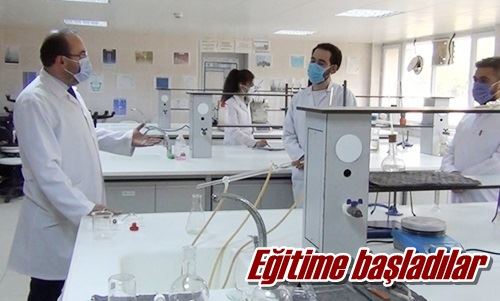Yüz yüze eğitim yapılıyor
