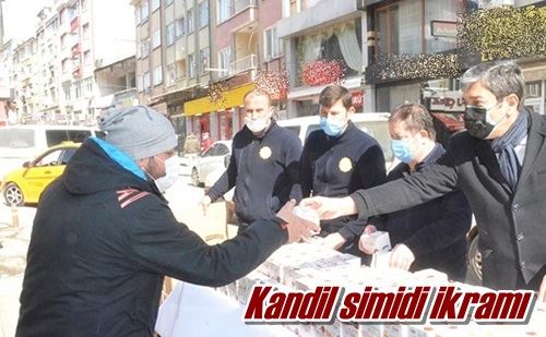 Kandil simidi ikramı