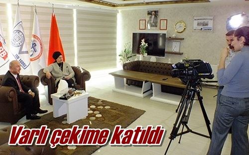 Varlı çekime katıldı