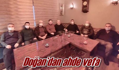 Doğan’dan ahde vefa
