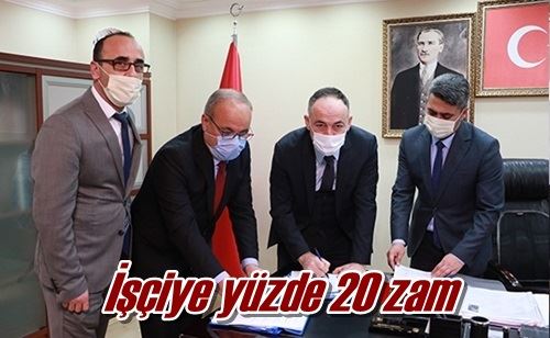 İşçiye yüzde 20 zam