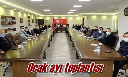 Ocak ayı toplantısı