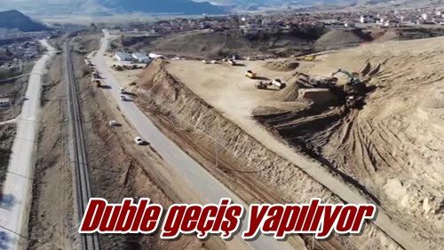 Duble geçiş yapılıyor 