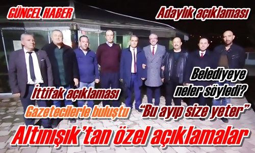 “Bu ayıp size yeter”