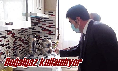 Doğalgaz kullanılıyor
