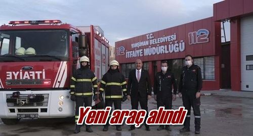 Yeni araç alındı