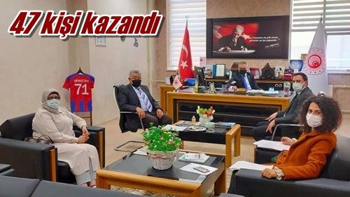 47 kişi kazandı