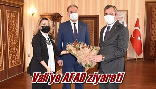 Vali’ye AFAD ziyareti